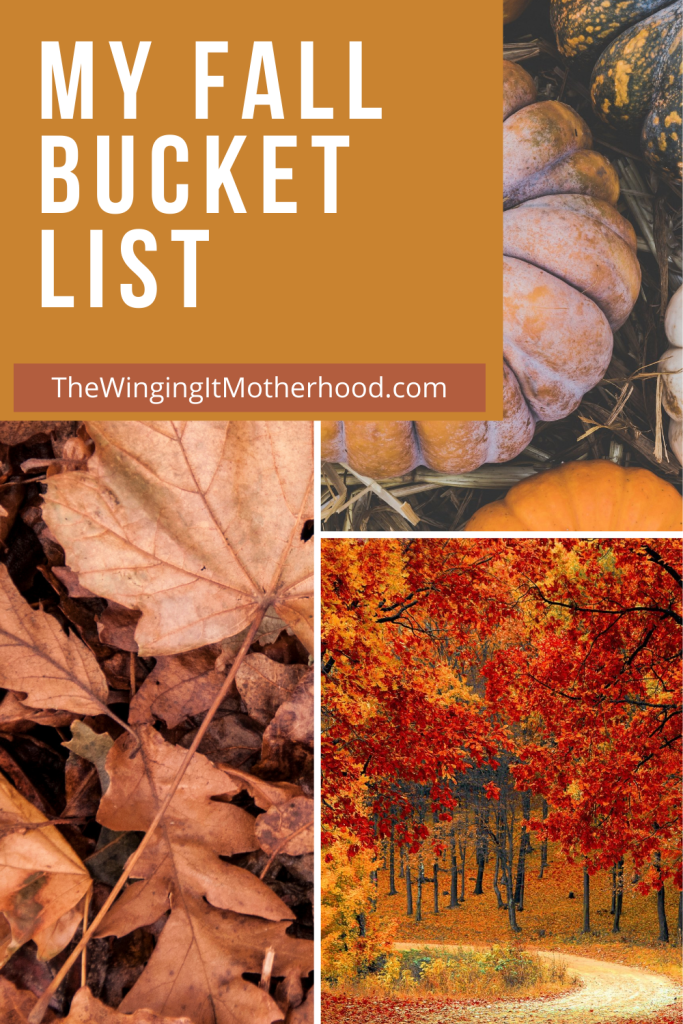 Fall Bucket List. Pumpkin patches, fall drinks, fall decor, seasonal activities